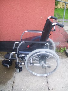 My new wheelchair Agatha